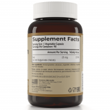 Gentle Iron NDCG 25 mg 90 capsules back side ingredients