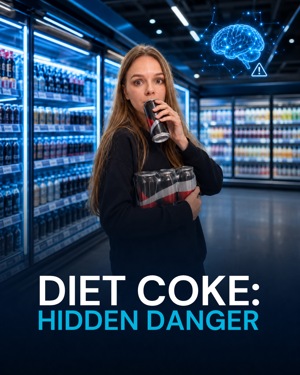 Sugar Substitutes and the Brain: Do Zero Products Really Accelerate Brain Aging?