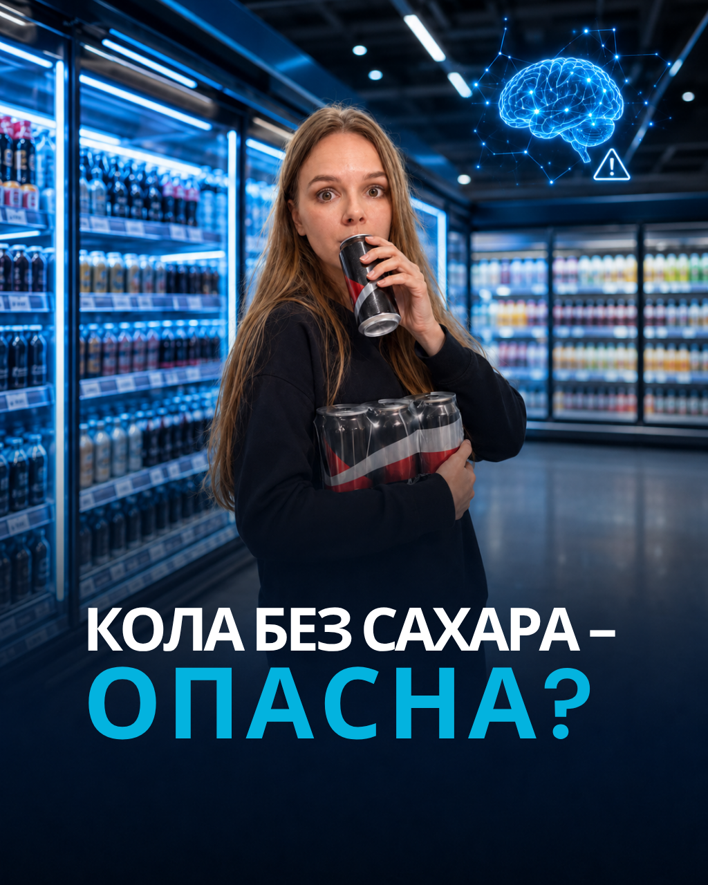 Сахарозаменители и мозг: правда ли продукты Zero ускоряют старение мозга?