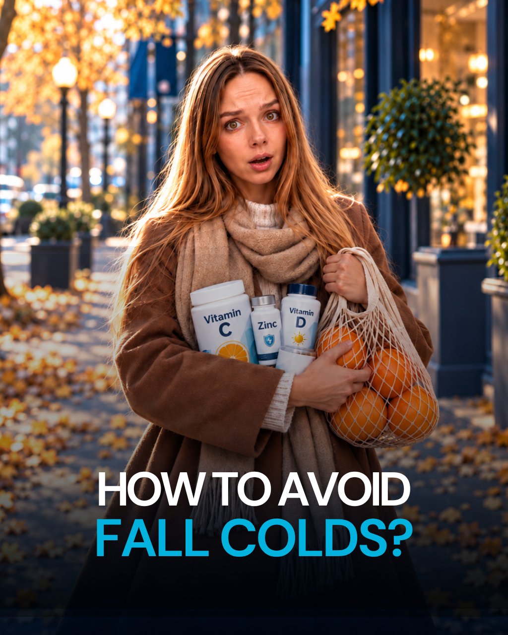How to Support Your Immune System in Fall: Vitamin C, Sleep, and Cold Prevention